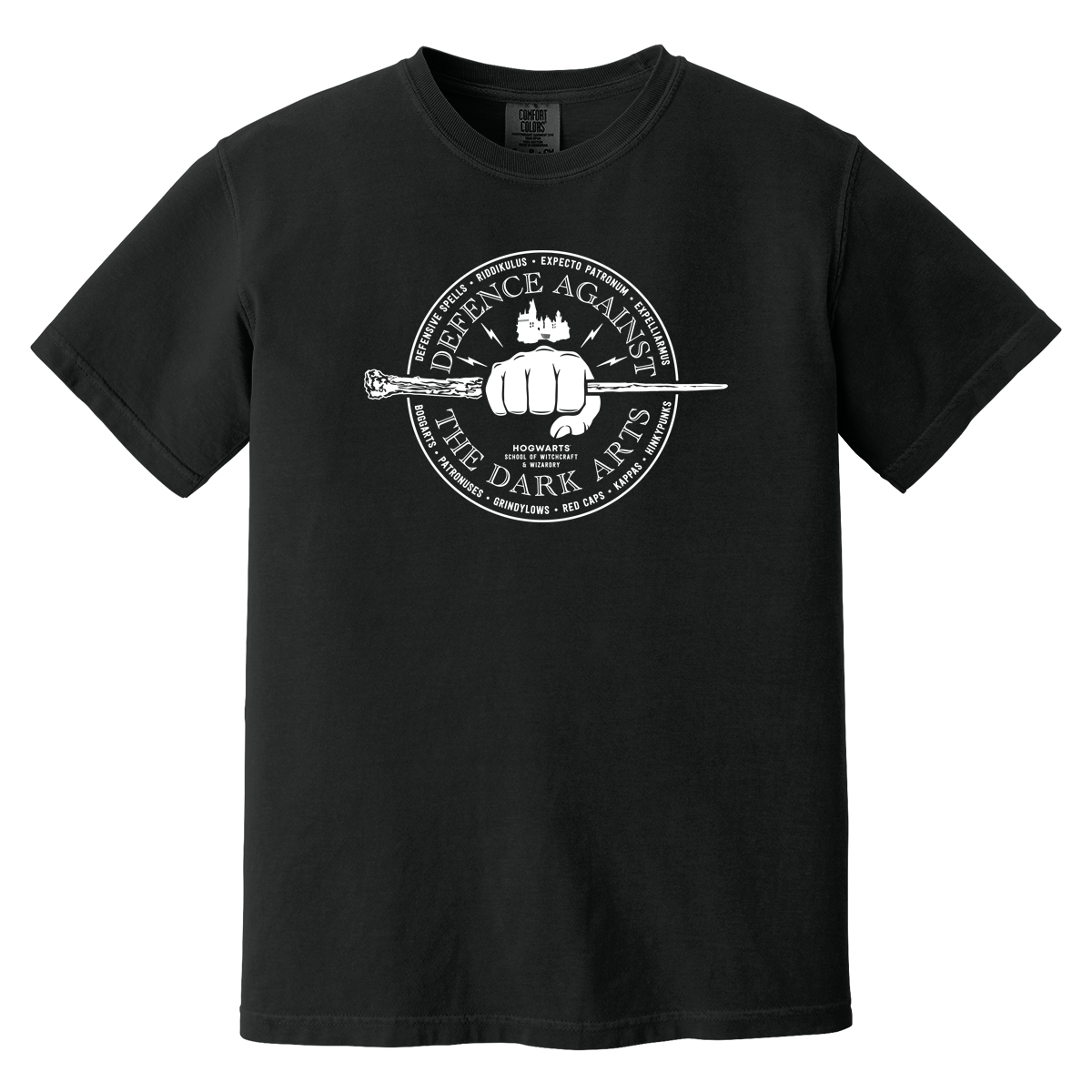 Vintage Defense Against the Dark Arts | Wizard School Graphic Tee